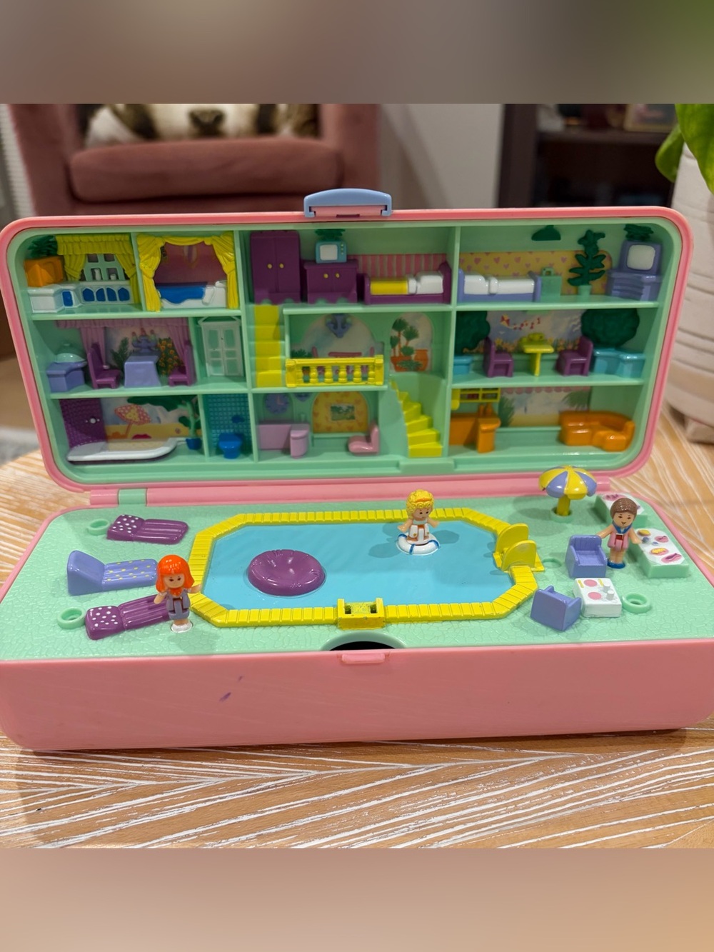 1989 Pool Party Playset Bluebird Polly Pocket
